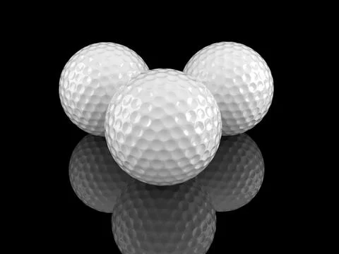 Golf ball Stock Illustration