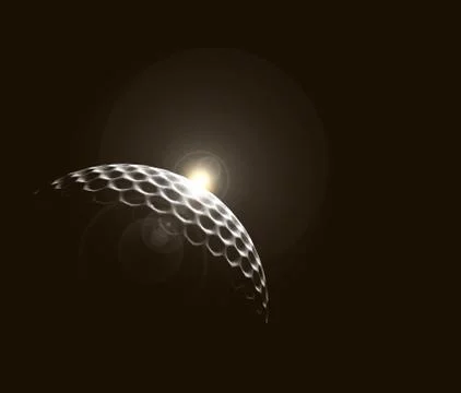Golf ball Stock Illustration