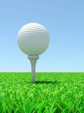 Golf ball Stock Illustration