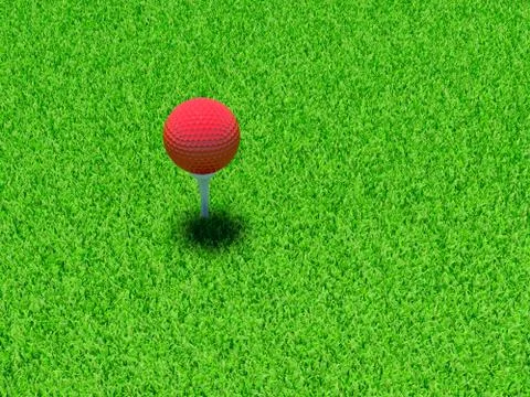 Golf ball Stock Illustration
