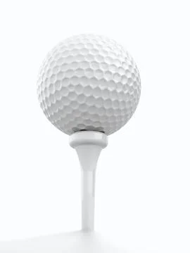 Golf ball Stock Illustration