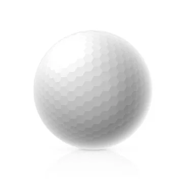 Golf ball Illustrazione stock