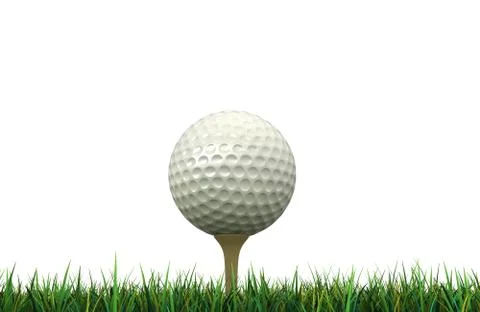 Golf ball Stock Illustration