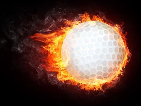 Golf Ball Stock Illustration