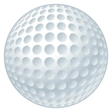 Golf Ball Illustrazione stock