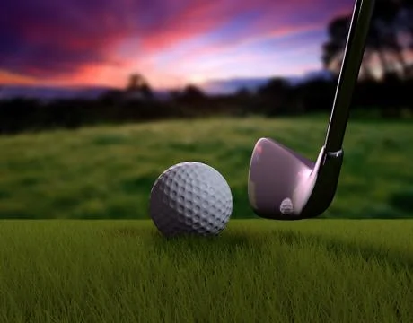 Golf ball Stock Illustration