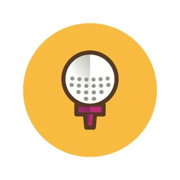 Golf Ball Stock-Illustration