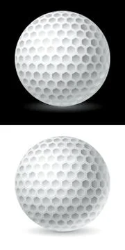 Golf ball Stock Illustration