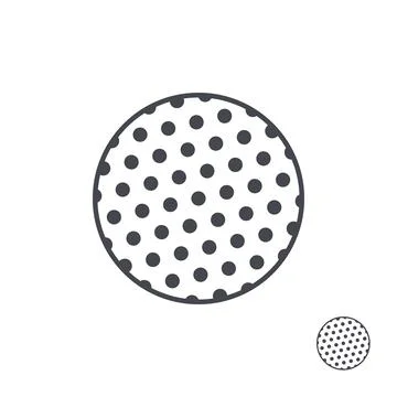 Golf ball Stock Illustration