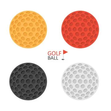 Golf ball Stock Illustration