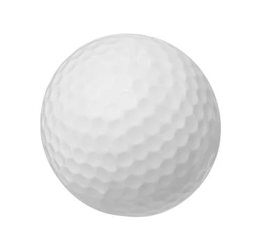 Golf ball isolated Stock Photos