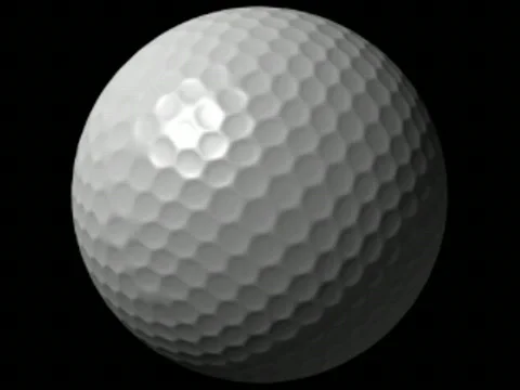 Golf Ball Loop-5 Sec Y Rotate-Web 動画素材 521336