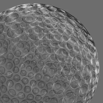 Golf ball mesh 스톡 일러스트