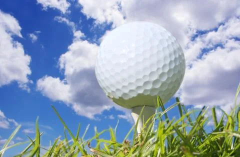 Golf Ball Foto stock