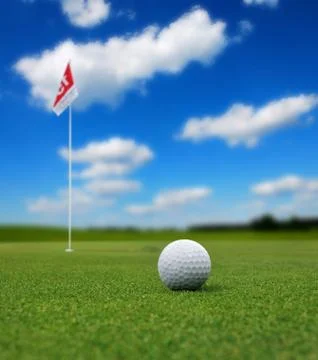 Golf ball Stock Photos