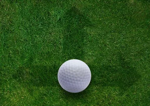 Golf ball Foto stock