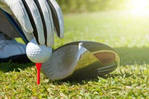 Golf Ball Foto stock