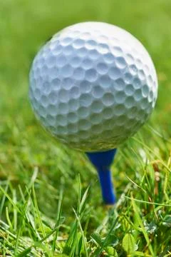 Golf ball Foto stock