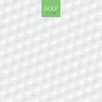 Golf ball texture background Stock Illustration