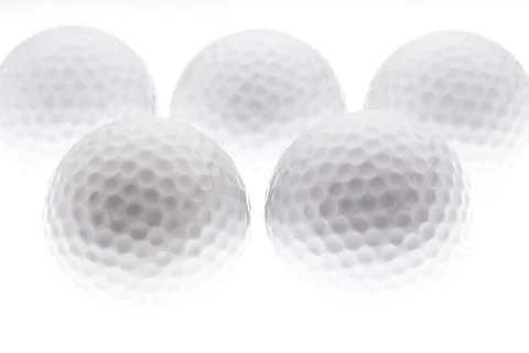 Golf balls background Foto stock