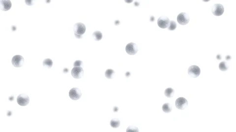 Golf Balls Falling on Colorful Backgrounds Stock Footage 301158165