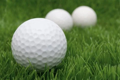 Golf balls. Stock Photos