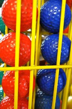 Golf balls 写真素材