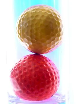 Golf balls Stock Photos