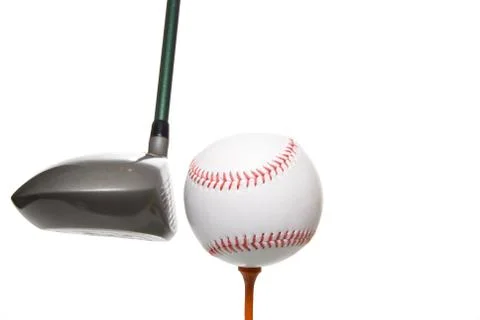 Golf Baseball 스톡 사진