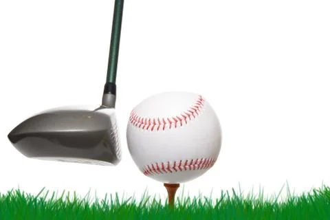 Golf Baseball 스톡 사진