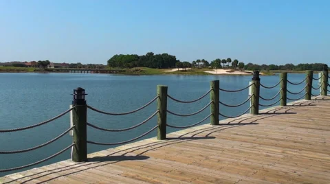 Golf Bridge Stock Footage 49285419