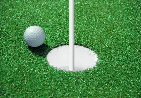 Golf bunker Stock Photos