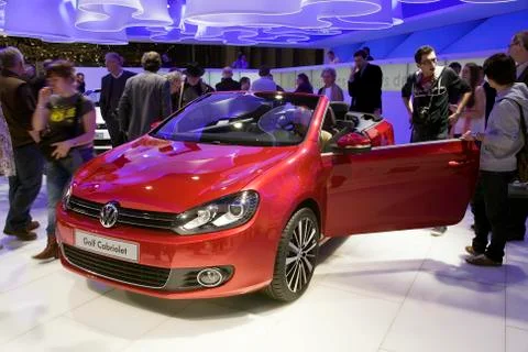 Golf cabriolet Stock Photos