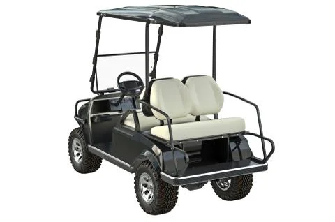 Golf car auto Stock-Illustration