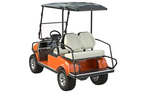 Golf car auto Illustrazione stock