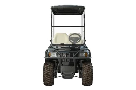 Golf car, front view 스톡 일러스트