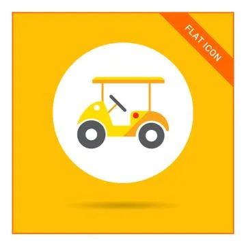 Golf car Stock-Illustration