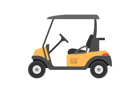 Golf car Stock Illustration