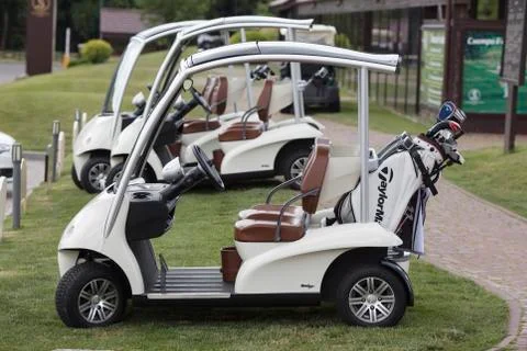 Golf car Stock Photos