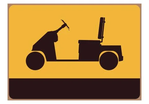 Golf cart Stock Illustration