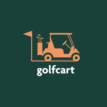 Golf Cart Stock Illustration