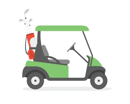 Golf cart Stock Illustration