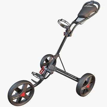 Golf Cart Trolley 3D Model