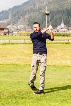 Golf champion Stock Photos