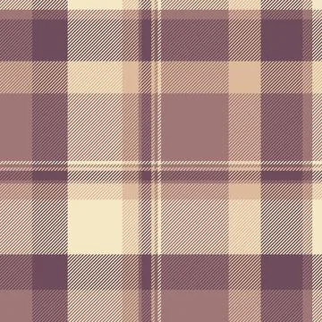 Golf check seamless plaid, pyjamas textile fabric vector. Living room patte.. Stock Illustration