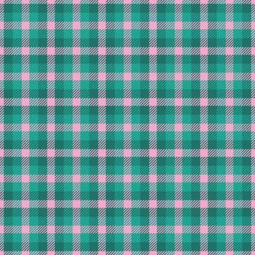 Golf check vector pattern, invite background tartan seamless. String fabric.. イラスト素材