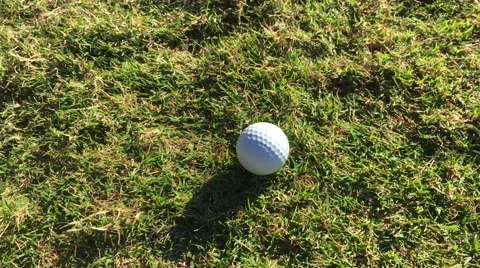 Golf chip from rough Stock Footage 64917223