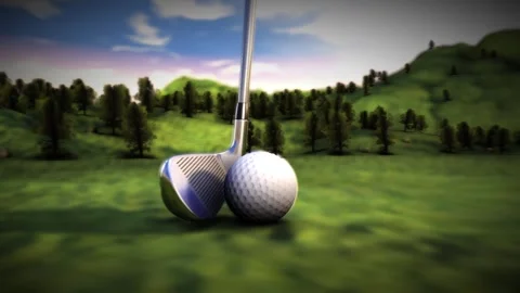Golf closeup Stock Footage 307847201