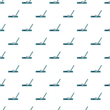 Golf club and ball pattern Stock Illustration