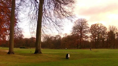 Golf club in Brussels. Stock Footage 35194447
